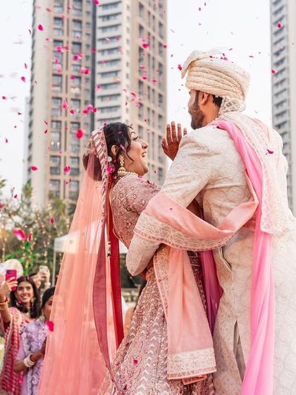 The Wedding Diaries - Engagement & Small Event Coverage Vows, Varmalas & Blessings photo 31