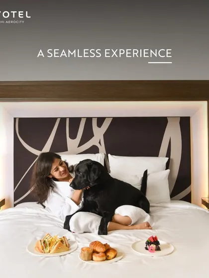 We believe luxury should be shared with everyone you love. Our pet-friendly rooms at Novotel ensure your four-legged family members can enjoy a seamless and comfortable stay right by your side.