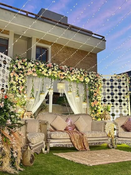 The Trendy Party - Wedding & Pre-Wedding Event Decoration Elegant Nikah & Engagement Decor photo 21