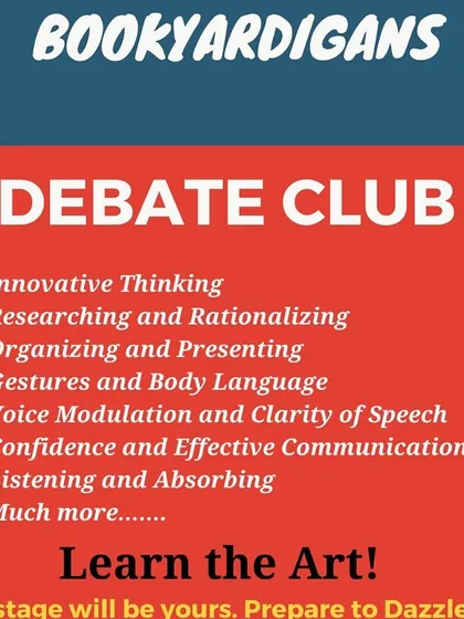 Our Debate Club is designed to give children the confidence to express their thoughts clearly and effectively. We focus on essential skills like research, public speaking, voice modulation, and body language, preparing them to dazzle on any stage. This program is perfect for kids aged 8 to 14.