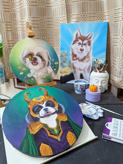 Rachita Burjupati - Art Prints & Merchandise Original Canvas Paintings photo 4