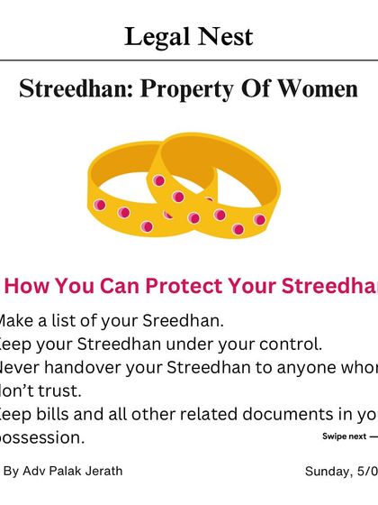 Protecting your Streedhan is your right, and it starts with these simple steps. I guide you on how to make a detailed list, keep it under your control, retain all bills, and never hand it over to anyone you don't trust completely.