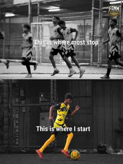 This is our mindset. Where others stop, we're just getting started. We instill a relentless drive to improve in every player.