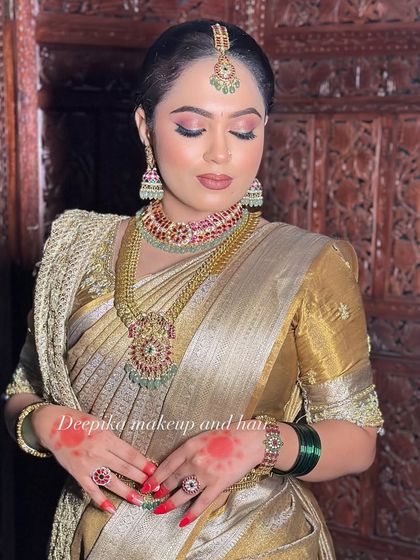 Deepika Makeup and Hair - Makeup & Hair for Weddings & Special Occasions South Indian Bridal Glam photo 7