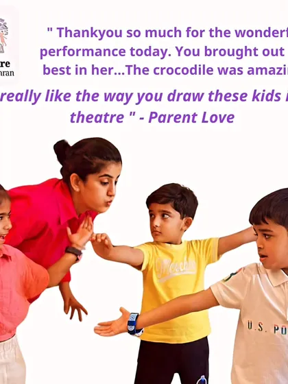 "I really like the way you draw these kids into theatre." We love hearing from parents about their child's amazing performance and experience.