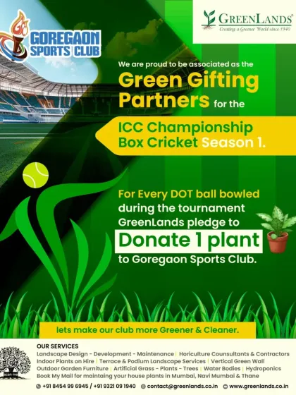 We are proud to partner with organizations like the Goregaon Sports Club for green initiatives. Our corporate gifting solutions extend to events and partnerships, helping brands make a sustainable impact.
