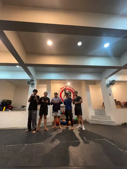 A smaller group session, allowing for more focused training and camaraderie.