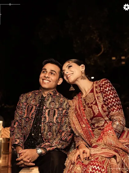A candid moment of a couple enjoying their celebration. We believe in creating an environment where our clients can relax and be present, knowing every detail is taken care of.