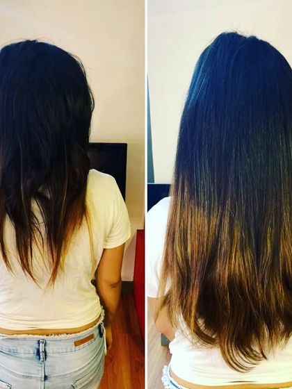 Hair Extension Transformations: Straight & Sleek photo 15