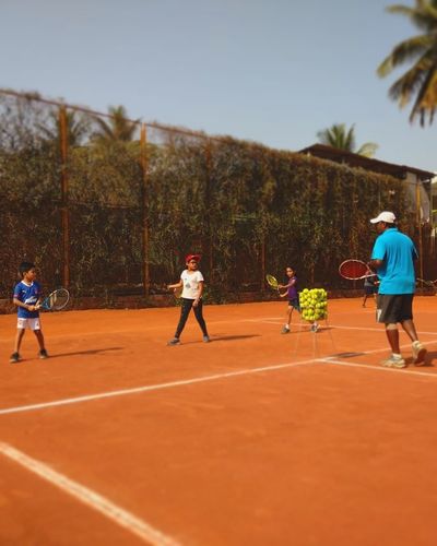 Group Tennis Training
