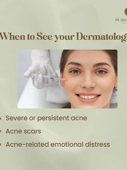 It is crucial to consult a dermatologist for adult acne, especially if it is severe, persistent, or has resulted in scarring. Professional guidance is also recommended if the condition is causing emotional distress, as a comprehensive treatment plan can significantly improve both skin health and quality of life.