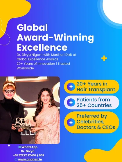 Our work has been recognized at the highest levels, including receiving a Global Excellence Award from Madhuri Dixit. This is a reflection of over 20 years of innovation and the trust placed in us by patients from more than 25 countries.