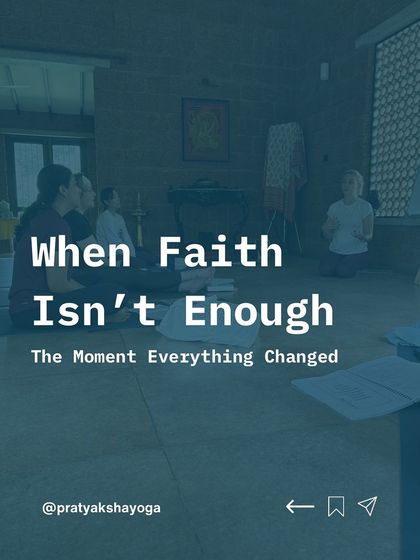 Pratyaksha Yoga - Yoga Teacher Training Beyond the Mat: Philosophy, Breath & Chanting photo 10