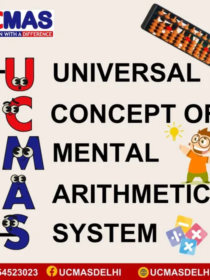What does UCMAS stand for? It's the Universal Concept of Mental Arithmetic System. This name represents our global, structured approach to enhancing brain development in children through proven mental math techniques.