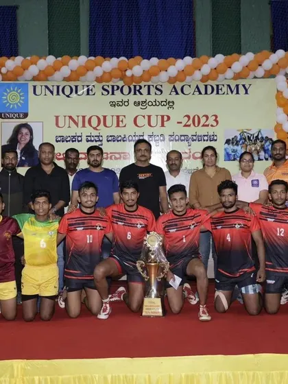 The champions of the Unique Cup 2023, a team that showed incredible skill and determination throughout the tournament.