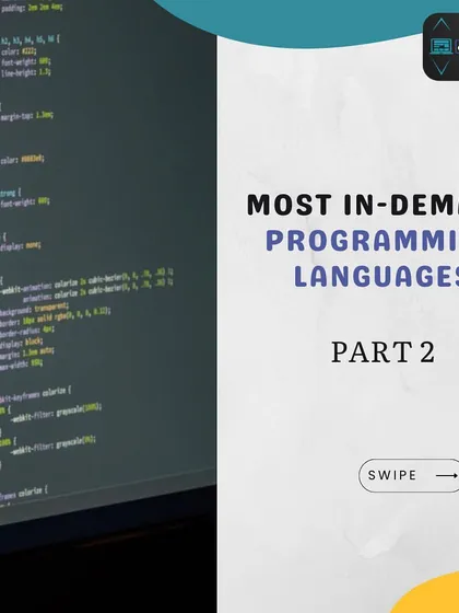 Part two of our series on in-demand programming languages. This collection helps you choose a language based on your goals, ensuring you are leading the game, not just playing it.