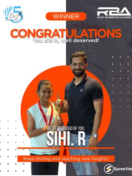 Rohit Badminton Academy - High Performance Badminton Training Our Champions: A Legacy of Wins photo 6