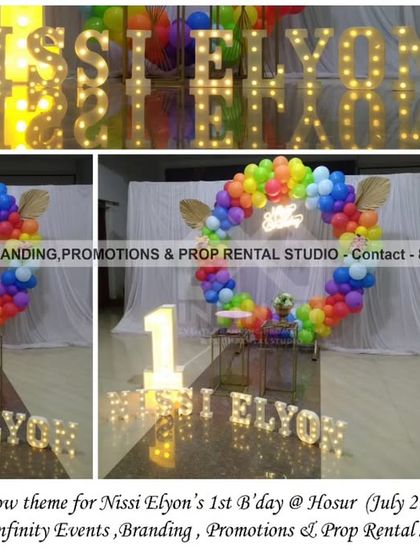 Infinity Events - Milestone Celebration Decoration Sweet & Whimsical Worlds photo 17