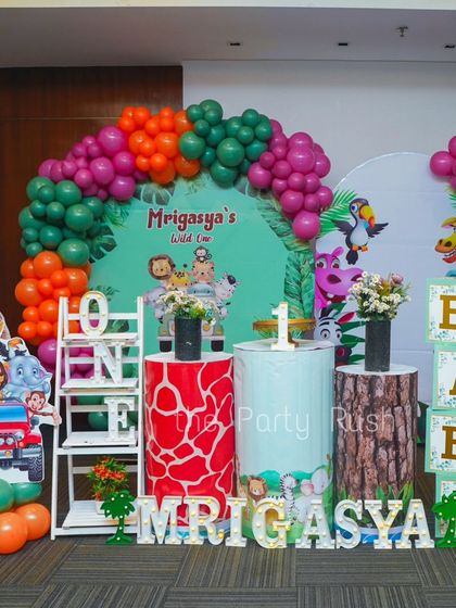 The Party Rush - Kids' Birthday Party Planning & Decoration Jungle & Safari Adventures photo 44