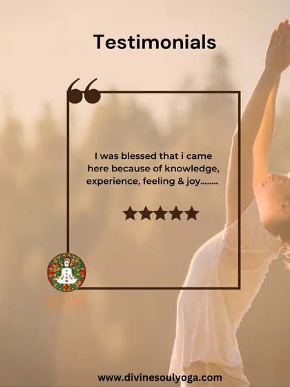 "I was blessed that I came here because of knowledge, experience, feeling & joy." We believe in sharing not just poses, but true yogic knowledge and joy.