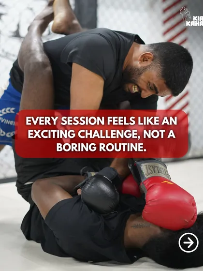 This is where skill meets grit. Our Brazilian Jiu-Jitsu training focuses on ground-based grappling and submission holds. It's an intense, strategic workout that builds incredible physical and mental resilience, showing that a fight isn't just won on your feet.