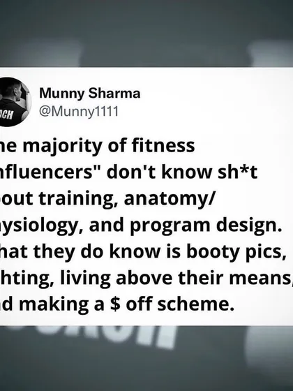 My philosophy is simple: I teach real fitness science, not what's trending. Many 'influencers' lack a deep understanding of anatomy, physiology, and program design. I focus on providing you with knowledge that delivers real, sustainable results.