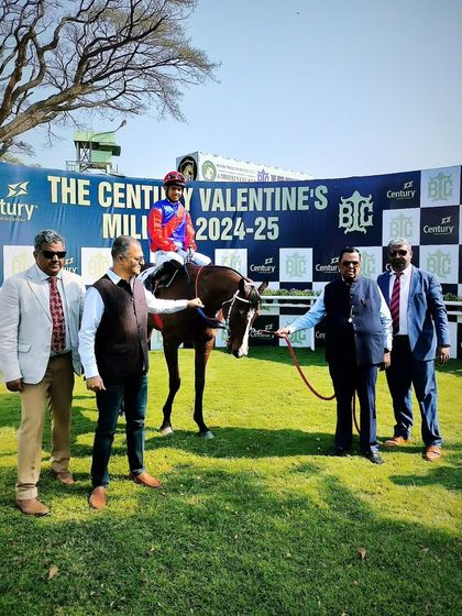 'Rock Bank', the champion of The Tokino Minoru Trophy.