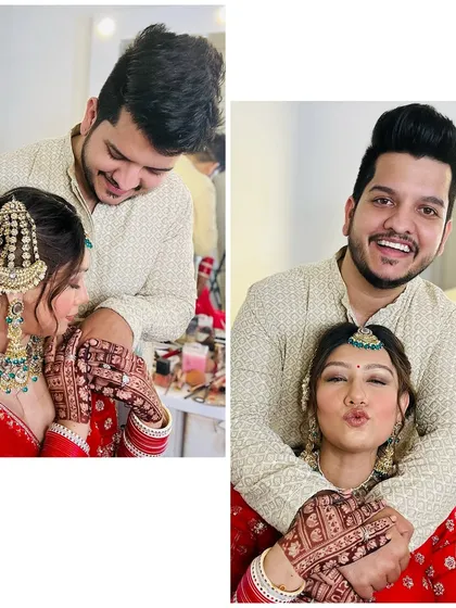 This gallery is dedicated to the final result: the beautiful, dark stain. All these photos are taken after the henna paste has been removed, showing the true color you can expect from my natural henna.