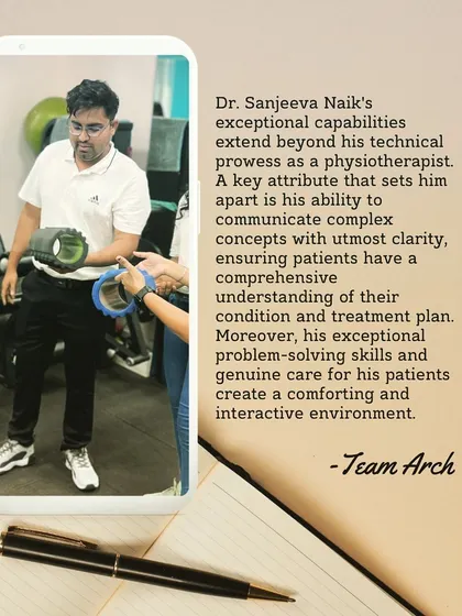 Meet Dr. M Sanjeev Naik, who holds a Master's degree in Orthopaedics. He excels at communicating complex concepts clearly and creating a comforting environment for his patients.