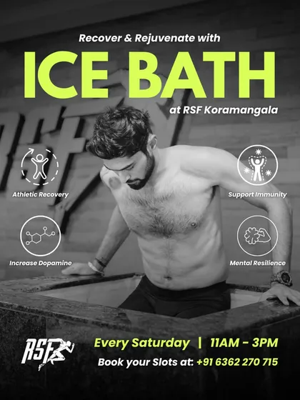 Recovery is a non-negotiable part of high performance. Our ice bath facility is a critical tool I use to help athletes manage inflammation, reduce muscle soreness, and accelerate their recovery process. It's about training hard and recovering smarter.
