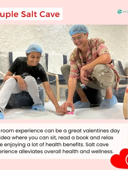 Looking for a unique way to connect with your partner? Our Couple Salt Cave experience allows you to relax and breathe in the healing salt air together. It's a wonderful wellness gift idea for an anniversary or just a special day out.