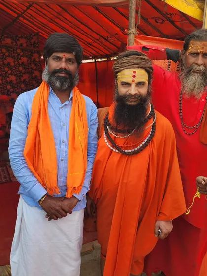 I am honored to be in the company of wise sadhus and spiritual leaders. These interactions deepen my understanding of our shastras and enrich the guidance I can offer to you.