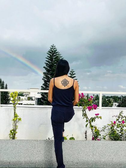 Magic exists. I've seen it, felt it, and been healed by it. A beautiful rainbow appears over the city, a reminder to keep your vibe high.