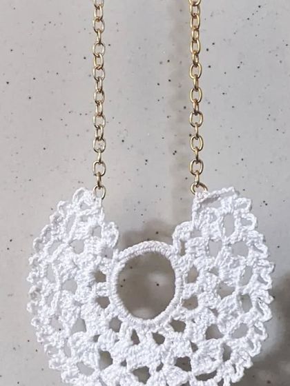 Lightweight Crochet Earrings & Necklaces photo 10