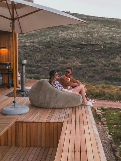 The spacious wooden deck of our modular home provides the perfect setting for relaxing and enjoying the mountain views. It’s an essential feature for anyone looking to embrace an outdoor lifestyle.