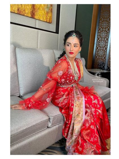 Geethanjali Venkatesh - Special Occasion Makeup Regal Reception & Sangeet Glam photo 74