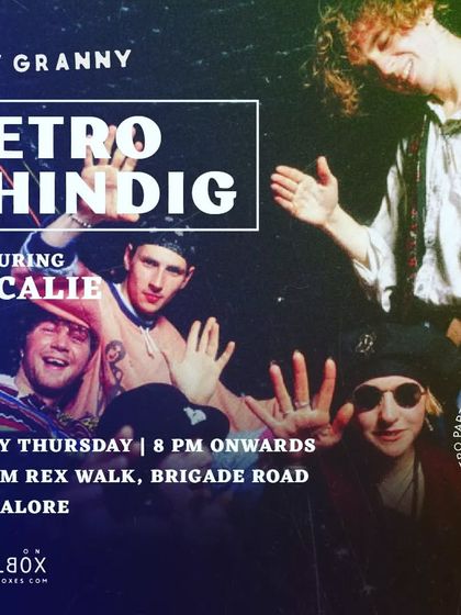 Flyer for my weekly Retro Shindig. Every Thursday, I spin classic retro, blues, and jazz for a more relaxed vibe.