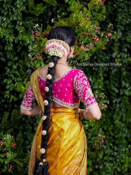 Anthariya by Nidhi Gowda - Ethnic Wear Design & Embroidery Courses Our Beautiful Brides & Clients photo 25