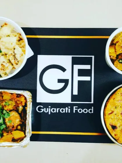 Here is an example of a complete meal order. It includes our special Undhiyu, soft theplas, steamed dhokla, and crispy muthiya. This is a great option when you want a full, satisfying Gujarati meal for your family.