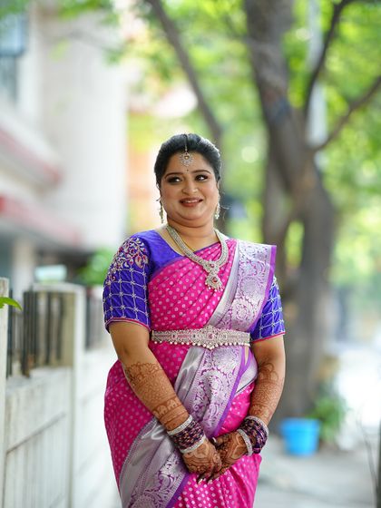 Himabindu - Bridal Makeup Engagement & Reception Glam photo 16