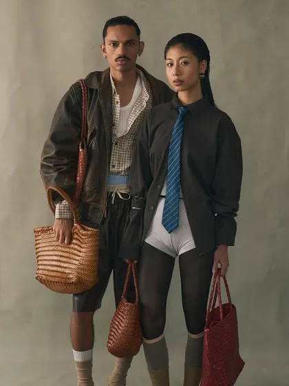 A look at our handwoven edit, showcasing the tactile luxury of artisan-made leather. Here, you can see the different forms our woven bags take, each designed to be a quiet statement piece that feels as good as it looks.