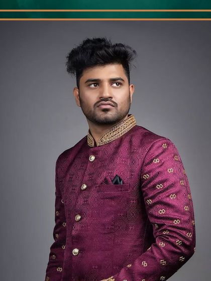 Designer Trends - Ethnic & Occasion Wear Rental Coordinated Couple Outfits photo 17