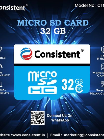 Expand your device's storage with our 32GB Micro SDHC card. It offers high performance and durability, providing ample space for your photos, videos, and apps with universal compatibility.