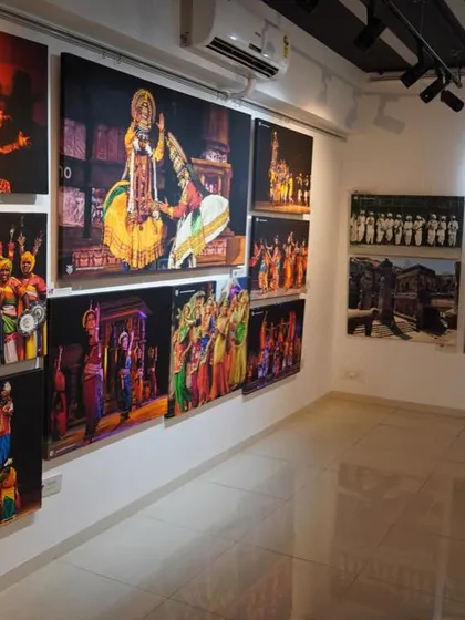 A view of the 'Sanskruti Yatra' photography exhibition by Dr. Ravindra Singhal (IPS), which I had the honour to inaugurate. The exhibition beautifully captured Indian culture.