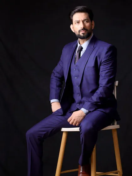 A sharp, classic portrait is essential for any actor. Here, I've used clean studio lighting to create a sophisticated look for Aadesh Chaudhary, highlighting a polished and professional appearance suitable for a variety of roles.