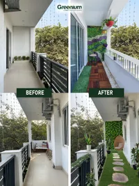 Artificial Greenery Installation