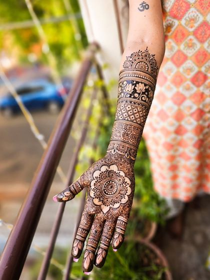 A full view of the design, showing how it looks from a distance.