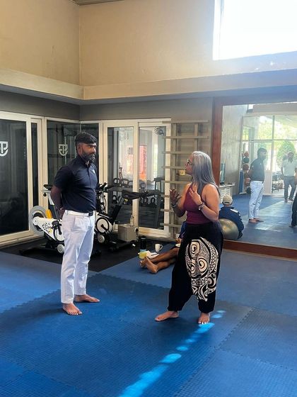 A one-on-one conversation between a coach and our wellness mentor. These personal interactions help our staff become better leaders and mentors for our students.