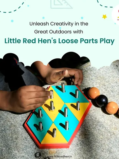 We unleash creativity in the great outdoors with loose parts play. Natural and man-made objects become tools for invention, allowing children to explore concepts of design, balance, and function.