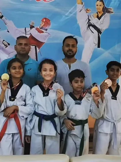 A group of our medalists from the 7th Warriors Taekwondo Championship. Their success is our success.